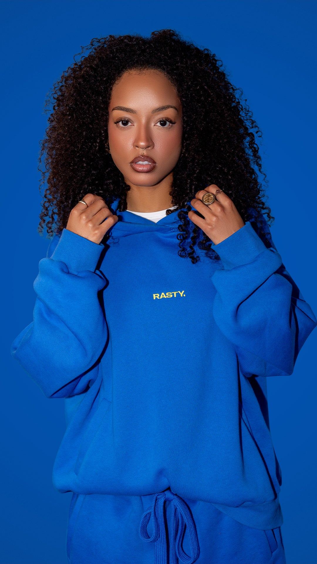BLUE HOODIE
