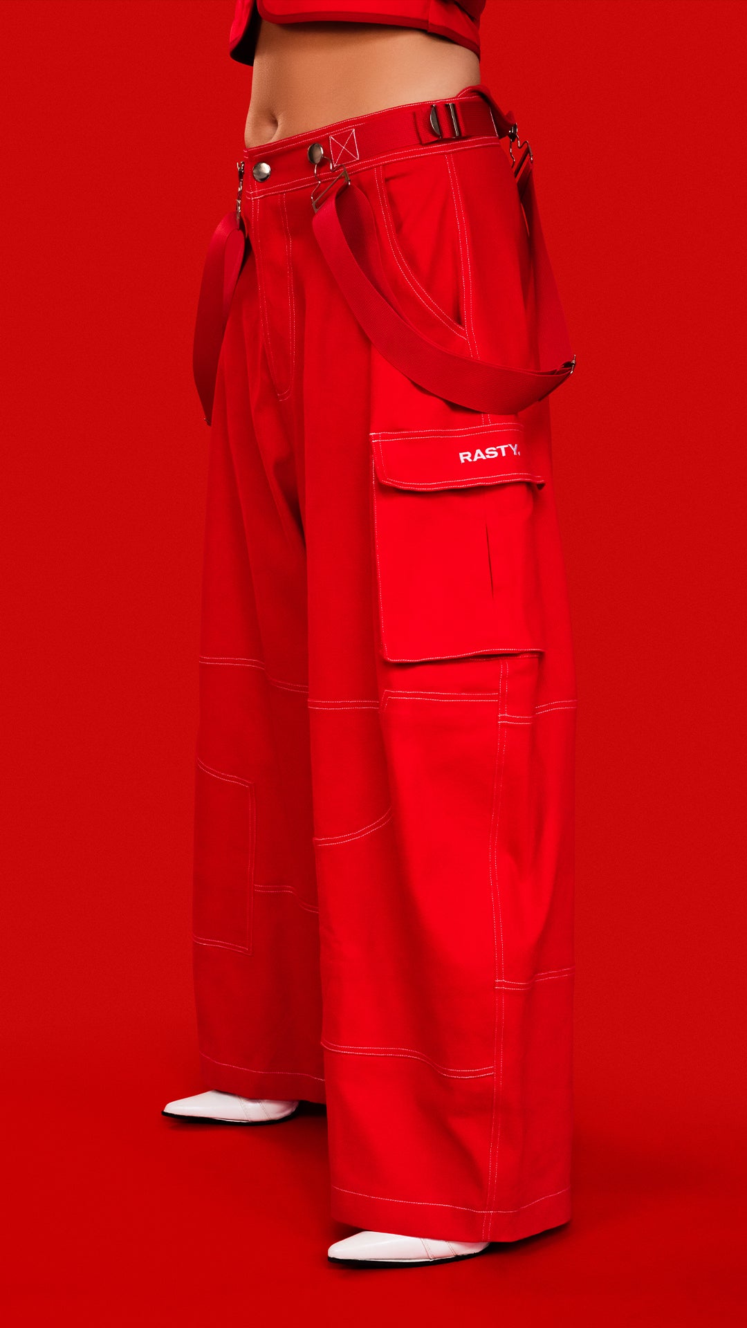 RED DUNGAREES