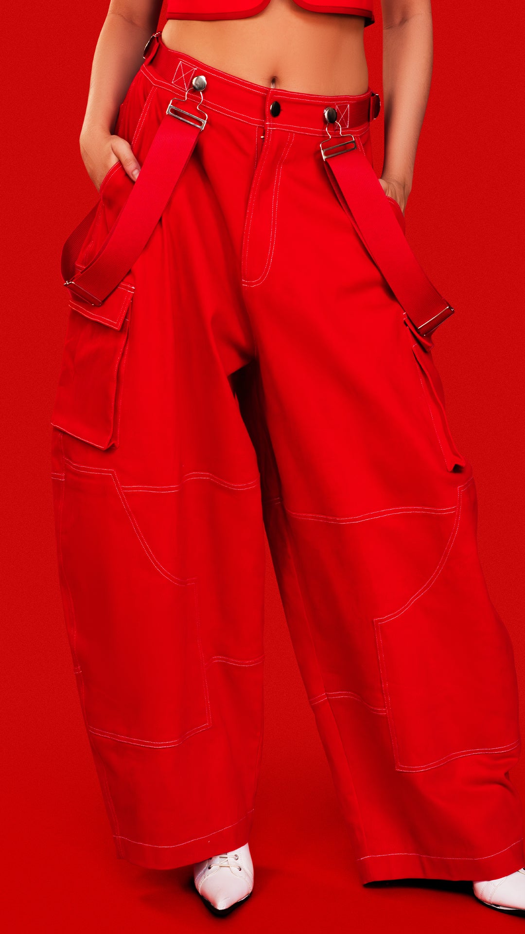 RED DUNGAREES