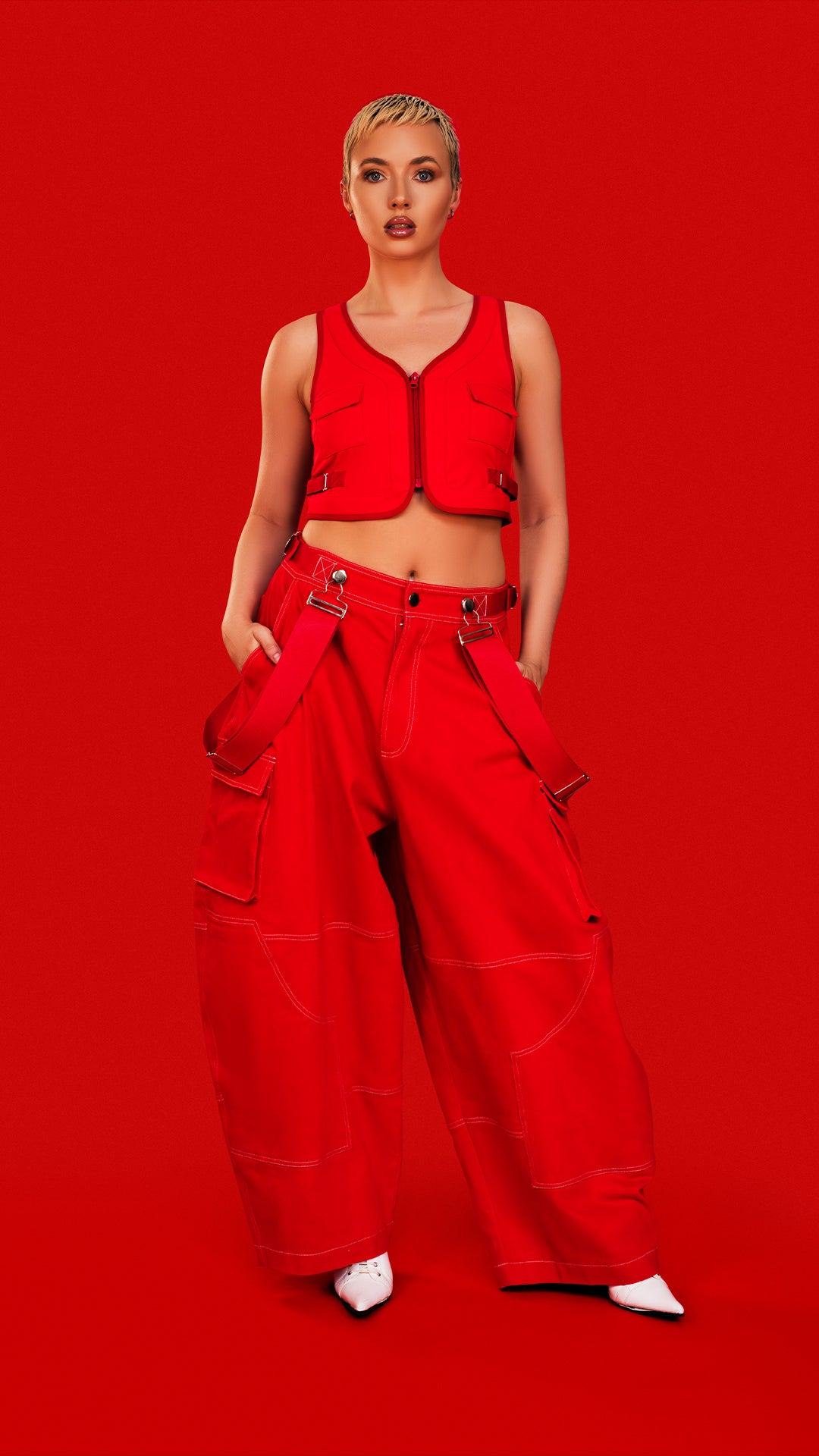 RED DUNGAREES