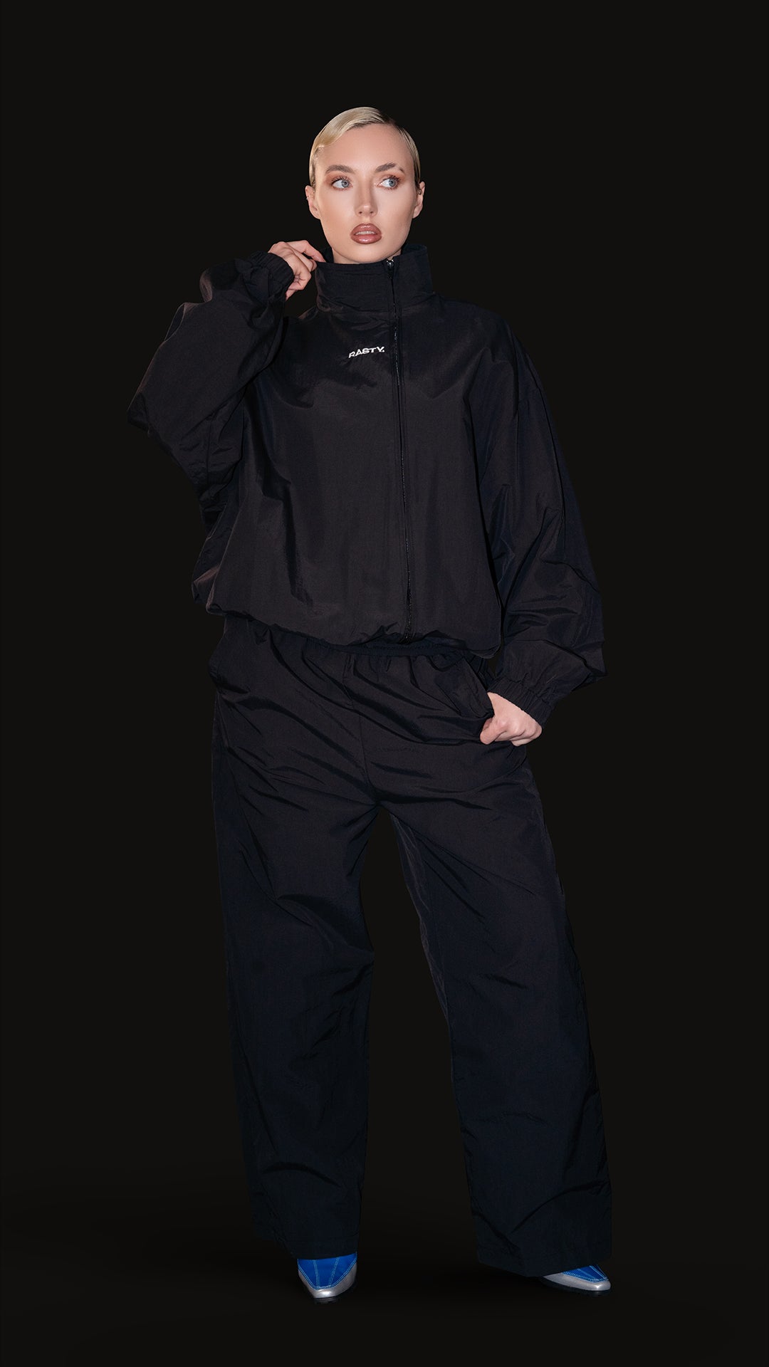 BLACK BOILERSUIT