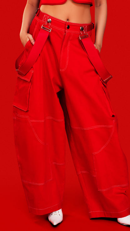 RED DUNGAREES