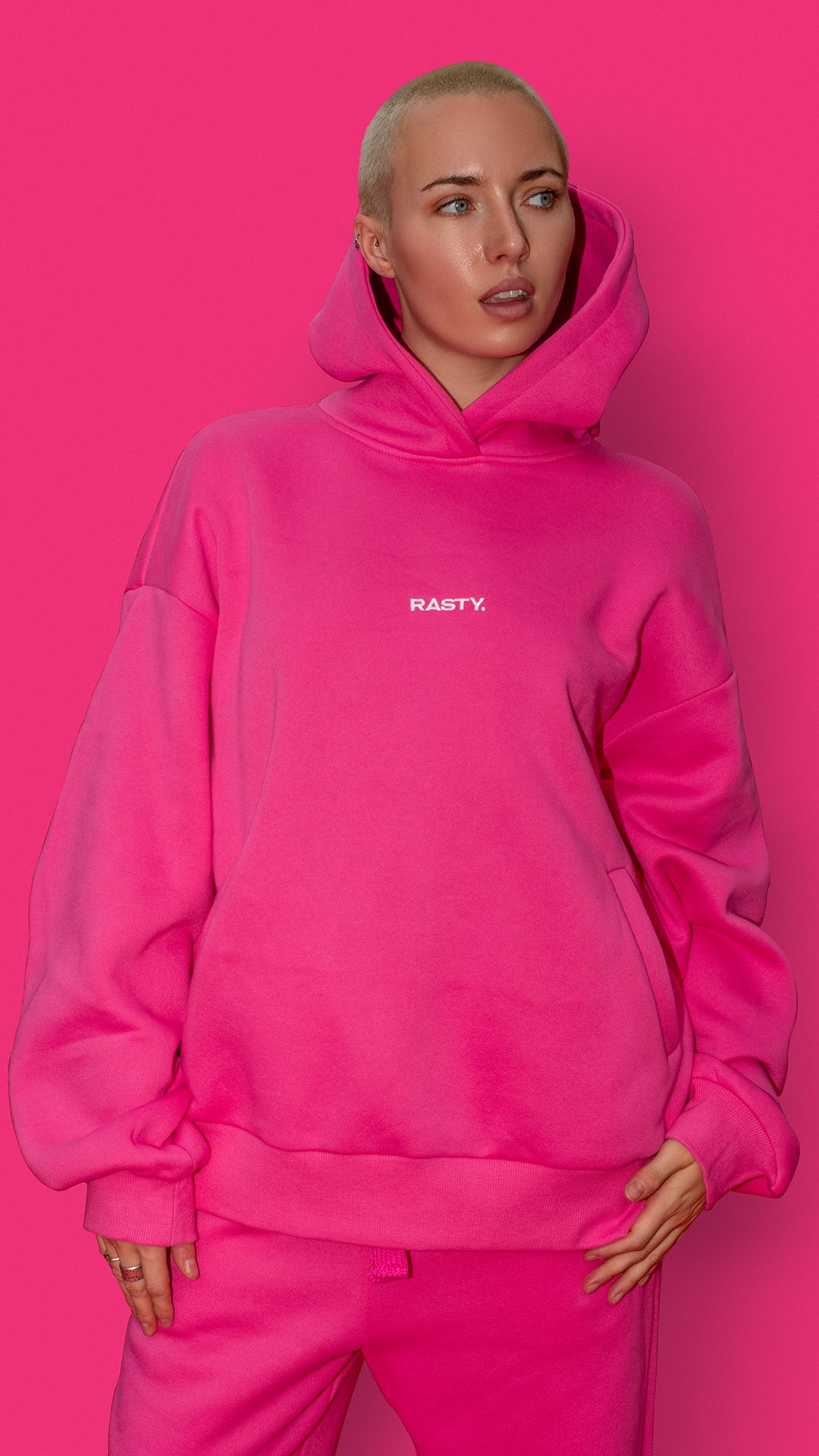 PINK HOODIE