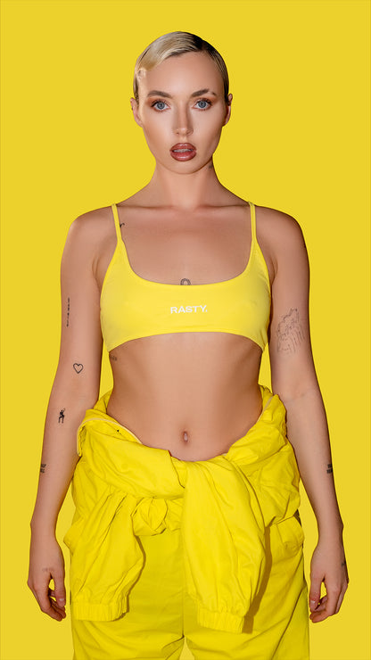YELLOW BRALETTE
